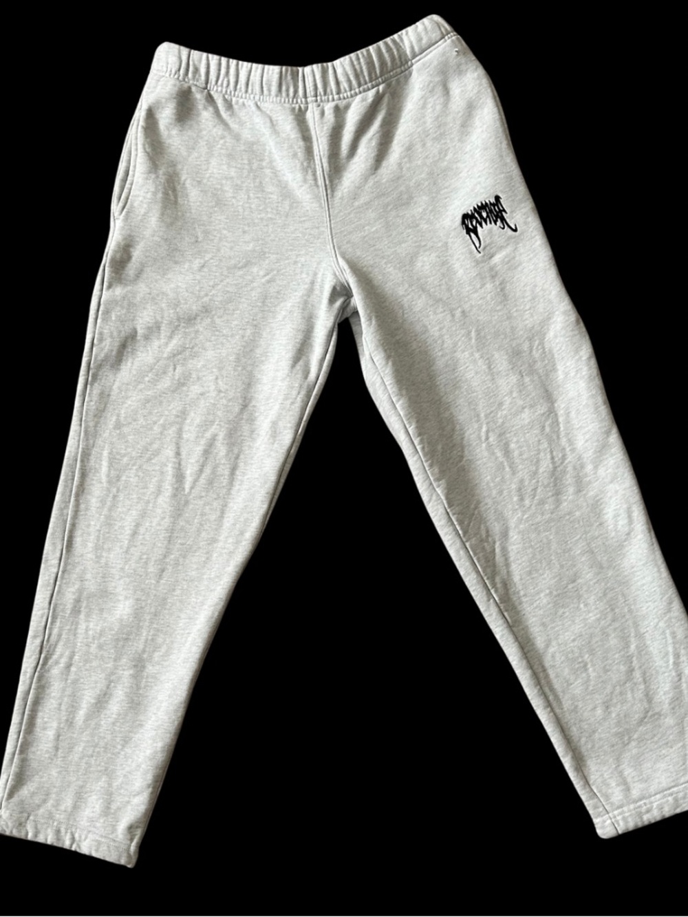 Revenge Heavyweight Sweatpants Gray Men’s Small Unisex Streetwear